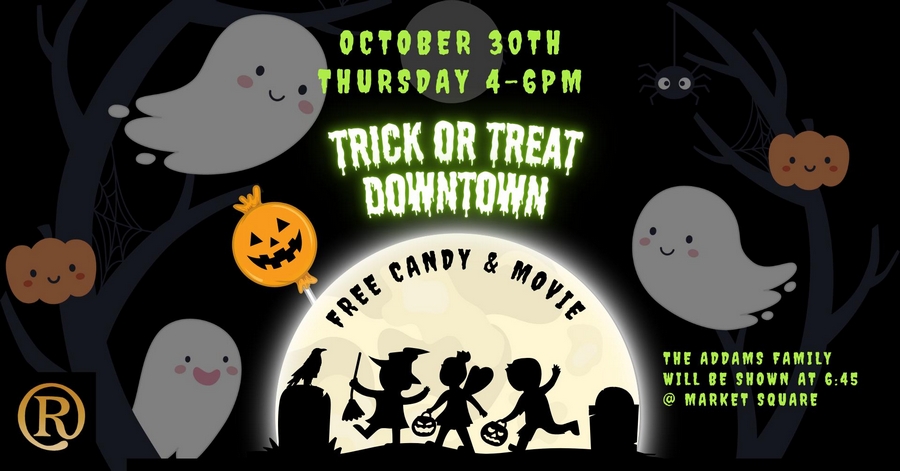 10 30 25 TRICK OR TREAT REIDSVILLE 10 30 25 TRICK OR TREAT REIDSVILLE